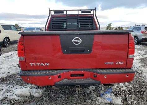 2012 Nissan Titan S из США, поврежденный, VIN 1N6BA0CJ3CN327975